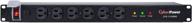 cyberpower cps1215rms: 12 outlet basic pdu for 1u rackmount, 120v/15a, 15ft power cord logo