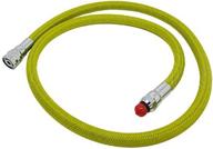 🤿 scuba choice 36" nylon braided yellow low pressure regulator hose – enhanced dive safety equipment logo