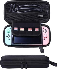 img 2 attached to Ultimate Nintendo Switch Travel Case: Magictodoor, Joy-Con Zipper Design, Protective Hard Portable Cover