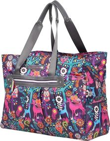 img 4 attached to 🌸 Lily Bloom Satchel – One Size WildWoods Handbag for Ultimate Style