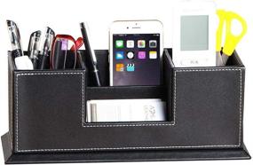 img 2 attached to Multi Function Stationery Organizer Business Nightstand