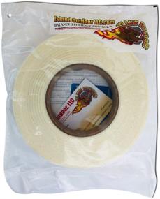 img 2 attached to 🔥 Premium High Temp Pure Nomex Grill Gasket: Easy Peel & Stick - 1" x 1/8" Thickness