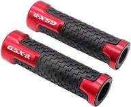 ppxiong gsxr motorcycle handlebar hand grips: for suzuki gsxr 125 logo