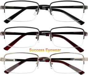 img 3 attached to Reading Glasses Quality Spring Readers Vision Care