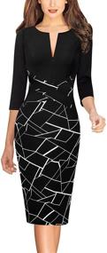 img 4 attached to VFSHOW Womens Elegant Business Bodycon Women's Clothing