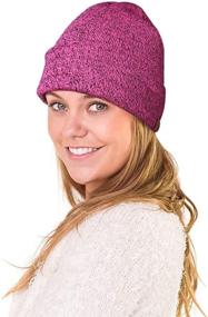 img 2 attached to 🧢 Warm and Stylish OZERO Winter Beanie Daily Hat for Men and Women - Thermal Polar Fleece Ski Stocking Skull Cap