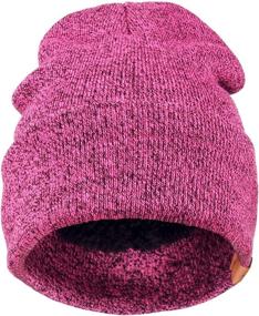 img 3 attached to 🧢 Warm and Stylish OZERO Winter Beanie Daily Hat for Men and Women - Thermal Polar Fleece Ski Stocking Skull Cap