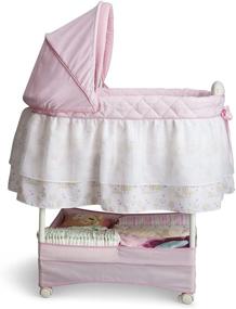 img 3 attached to 🎠 Discover the Magic of the Delta Children Gliding Bassinet, Disney Princess!