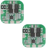 comidox 4s 20a 14.8v литиевая li-ion 18650 батарея bms pcm защита pcb плата модуля с 16.8v защитой от перезаряда, переразряда и короткого замыкания - набор из 2 логотип