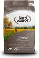 🐶 nutrisource senior dog chicken & rice food by tuffy's pet food logo