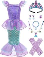 🧜 dive into elegance with the mermaid costume halloween princess jewelry логотип