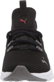 img 3 attached to 👟 PUMA Enzo Sneaker for Boys and Girls, Quarry-Puma White, Size 6.5 M US Big Kid