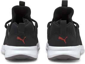 img 2 attached to 👟 PUMA Enzo Sneaker for Boys and Girls, Quarry-Puma White, Size 6.5 M US Big Kid