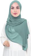 lina lily solid chiffon muslim logo