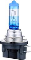 💡 enhanced visibility: voltage automotive h11b blue eagle headlight bulb upgrade (4 pack) - 40% brighter replacement for high beam, low beam, driving & fog lights logo