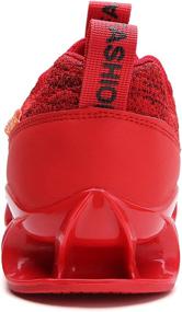 img 2 attached to TSIODFO Men Sneakers: Lightweight Mesh Breathable Shoes for Active Sport & Running