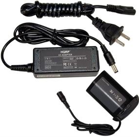 img 3 attached to 🔌 HQRP AC Power Adapter Kit - Canon ACK-E4 ACKE4 Compatible with EOS-1D Mark III, EOS-1Ds Mark III, EOS-1D X, EOS-1D C, EOS-1D Mark IV Digital Camera. Includes DR-E4 LP-E4 NP-E3 and Euro Plug Adapter. Perfect for 1DX Mark II