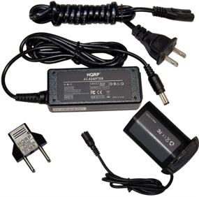 img 4 attached to 🔌 HQRP AC Power Adapter Kit - Canon ACK-E4 ACKE4 Compatible with EOS-1D Mark III, EOS-1Ds Mark III, EOS-1D X, EOS-1D C, EOS-1D Mark IV Digital Camera. Includes DR-E4 LP-E4 NP-E3 and Euro Plug Adapter. Perfect for 1DX Mark II