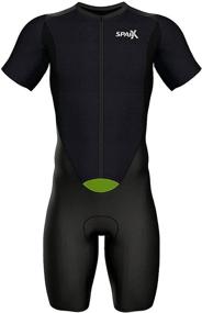 img 3 attached to Комбинезон Sparx Compression Triathlon Chamois Skinsuit