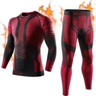 🧥 meethoo men’s thermal underwear set – compression base layer for cold weather running and skiing logo