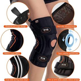 img 2 attached to VTG SUPPORT Stabilizers Compression Recovery Sports & Fitness