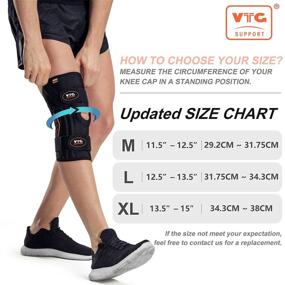 img 3 attached to VTG SUPPORT Stabilizers Compression Recovery Sports & Fitness