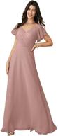 alicepub chiffon bridesmaid dresses evening women's clothing and dresses logo