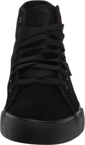 img 3 attached to 👟 DC Men's Manual Skate Black Men's Shoes: Sleek Comfort and Superior Performance