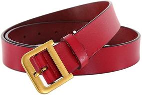img 3 attached to Holes Skinny Leather Fashion Buckle