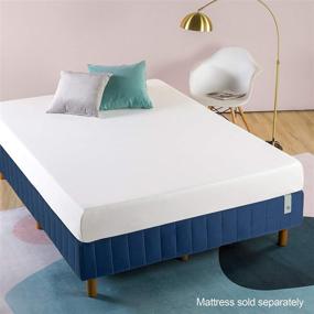 img 3 attached to 🛏️ Justina Metal Mattress Foundation / 16 Inch Platform Bed / No Box Spring Needed, Queen - ZINUS GOOD DESIGN Award Winner