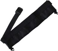 🤿 scuba choice bcd weight belt: 5-pocket design with secure buckle and adjustable 51" webbing logo