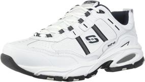 img 4 attached to Skechers Sport Serpentine Oxford Charcoal Men's Shoes in Fashion Sneakers