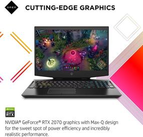 img 3 attached to 💻 15-dh1060nr OMEN Gaming Laptop, NVIDIA GeForce RTX 2070 Max-Q, Intel Core i7-10750H, 16GB DDR4 RAM, 512GB PCIe NVMe SSD, 15.6-inch Full HD 144Hz, Windows 10 Home, RGB Keyboard (2020 Model)