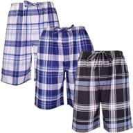 lounge pajama shorts drawstring pockets men's clothing in sleep & lounge logo