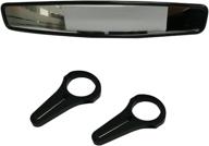 🔍 enhance safety and visibility with u-box side by side mirror utv - wide rear view race mirror convex mirror! logo