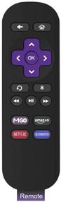 img 4 attached to 📱 Мой пульт Roku HGRC - совместим с Roku Box 1/2/3/4 (HD, LT, XS, XD), Roku Express, Premiere, Ultra