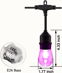 img 1 attached to RGB String Light Replacement Bulbs, 1-Pack, Exclusively for Product ASIN: B096VYJ3PG, B096VWCQJ2, B096VPYPT5, B096VPRFZ1