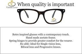 img 3 attached to Replaceable Prescription Eyeglasses Designer Tortoise