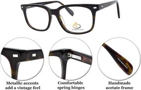 img 2 attached to Replaceable Prescription Eyeglasses Designer Tortoise