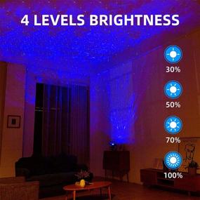 img 1 attached to 🌌 Bedroom Galaxy Light Projector - utipef Star Projector with 360°Tripod/Bluetooth Music Speaker/Timer - Best Gifts for Kids, Baby, Women - LED Night Light Projector for Optimal Ambiance