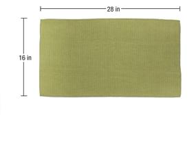 img 3 attached to Экономичная вафельная ткань ECP Olive для эффективной уборки
