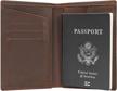 polare functional blocking leather passport men's accessories logo