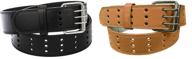 pack faux leather three hole belt men's accessories for belts logo