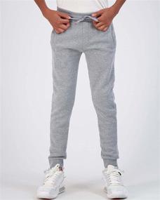 img 3 attached to Real Essentials 3 Pack: Boys Youth Active Fleece Jogger Sweatpants - Comfortable & Stylish Athletic Pants with Soft Fabric