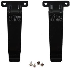 img 4 attached to TK-2107 TK-3100 TK-3101 TK-3106Z Walkie Talkie Belt Clip with Screws - KENMAX Handheld Radio