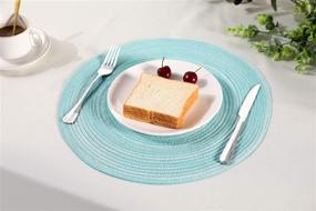 img 1 attached to 🔥 Heat Resistant Non Slip Peking Placemats for Enhanced Table Décor