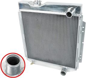 img 4 attached to For Mustang Full Aluminum 3-Row Racing Radiator Cooling Radiator -Falcon Comet V8 MT 1960-1966