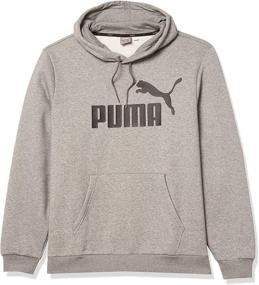 img 1 attached to PUMA Mens Essentials Hoodie Heather Men's Clothing