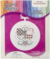 janlynn counted stitch patchwork butterfly logo