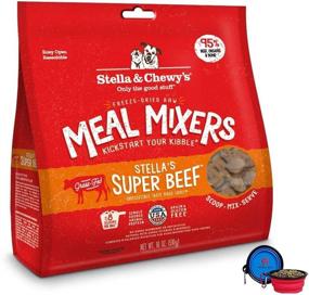 img 3 attached to 🍲 Stella & Chewy's Freeze Dried Dog Food: Super Meal Mixers 18-Ounce Bundle Pack with Hotspot Pets Food Bowl